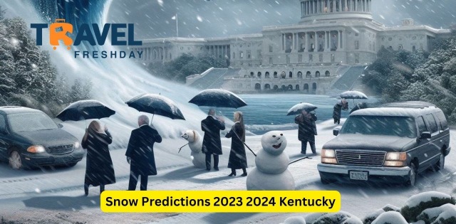 This image show Snow Predictions 2023 2024 Kentucky