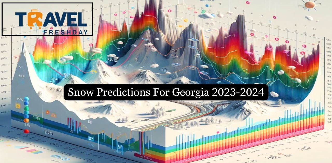 This image shows Snow Predictions For Georgia 2023-2024